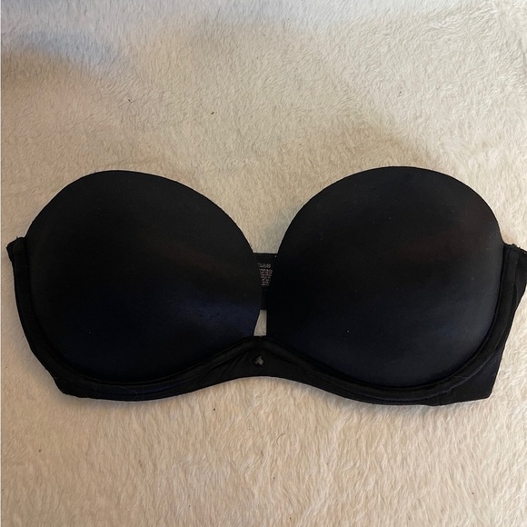 Victoria's Secret Classic Black Strapless Bra - Picture 1 of 4